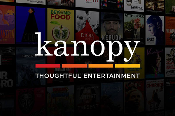 Kanopy Thoughtful entertainment logo