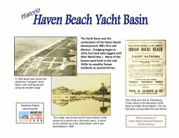 Havin Beach Yacht Basin flyer